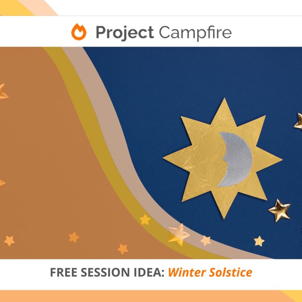 Nemokama gruodžio sesijos idėja: žiemos saulėgrįža