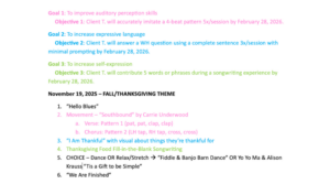 Spalvoti tikslai ir uždaviniai