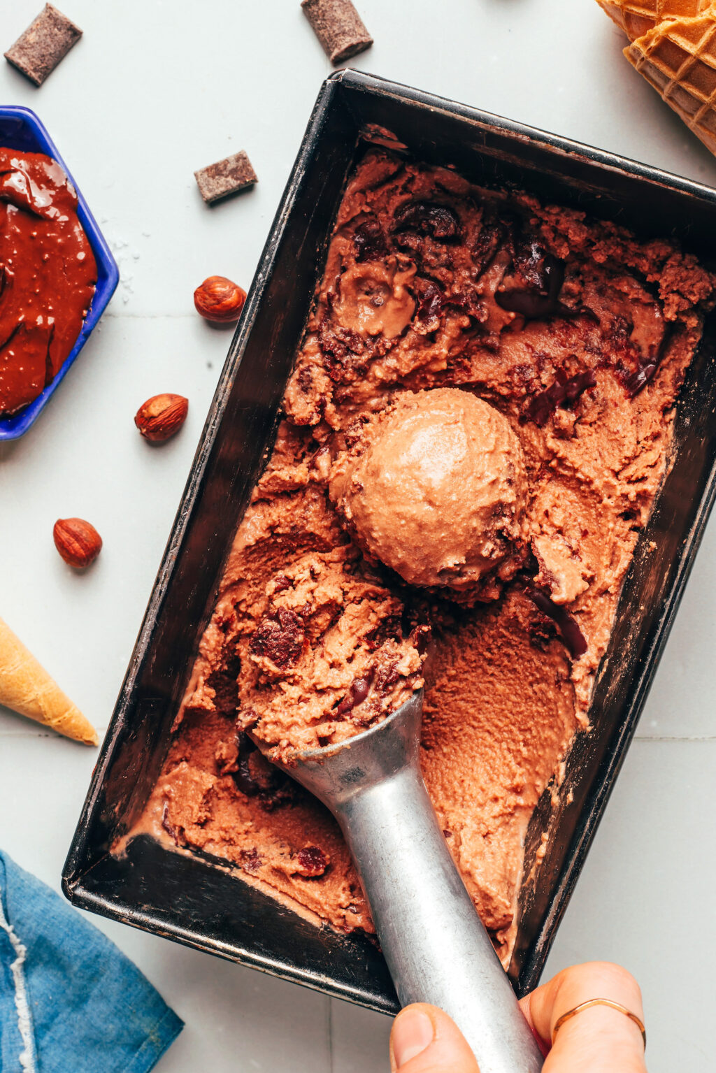 Veganiški „Nutella“ ledai – minimalistiniai kepėjų receptai