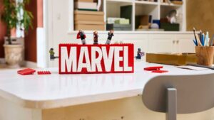„Lego Marvel“ logotipas ir minifikacijos pasižymi sprogstamąja staigmena!