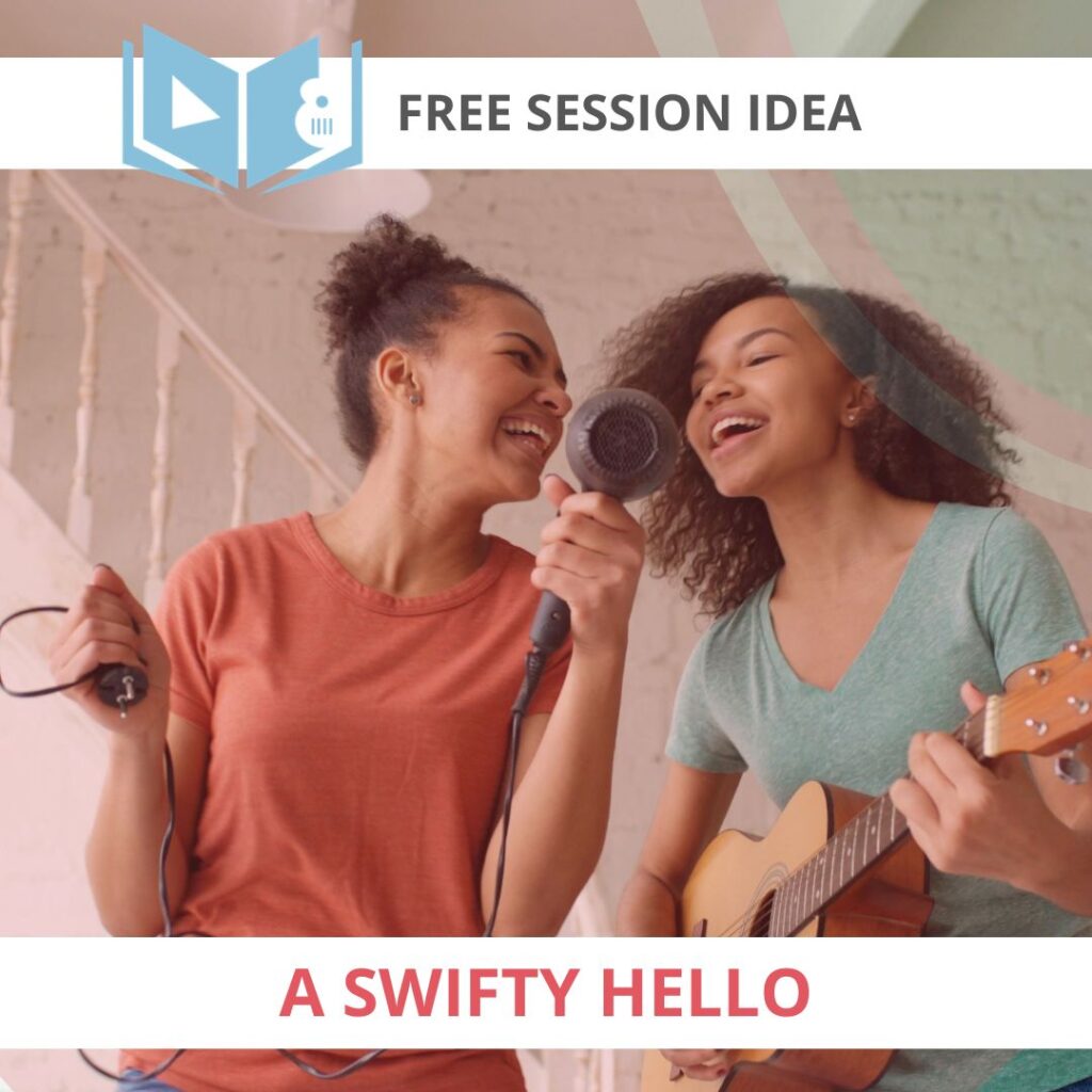 🎸A Swifty Hello – muzikos terapija Red