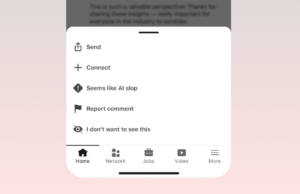 LinkedIn cracks down on users posting 'AI slop' after previously