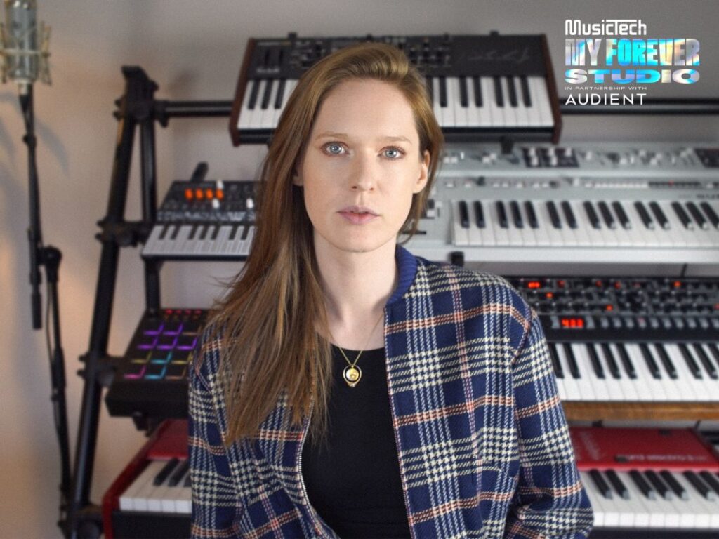 My Forever Studio: Hazel Mills invents a new instrument